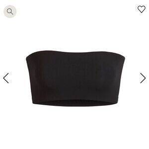 A13 SKIMS Fits Everybody Bandeau Bralette Onyx L